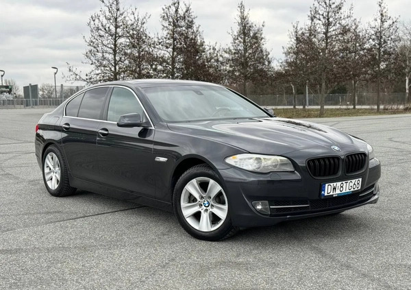 BMW Seria 5 cena 49900 przebieg: 188000, rok produkcji 2012 z Wrocław małe 211